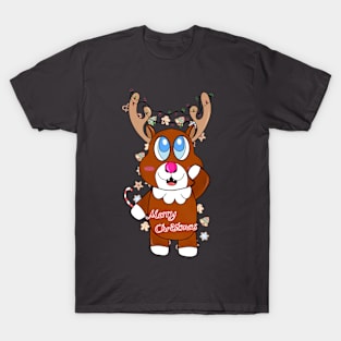 Merry Christmas little Reindeer T-Shirt